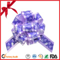 Grosgrain Printed Ribbon Pull Bow for Gift Wrapping